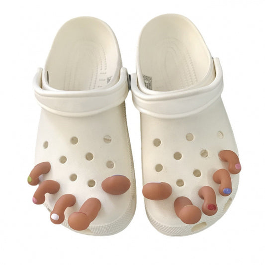 10Pcs Funny Slippers Accessories,Cute Shoe Charms,DIY Shoe Accessories for Party Favor