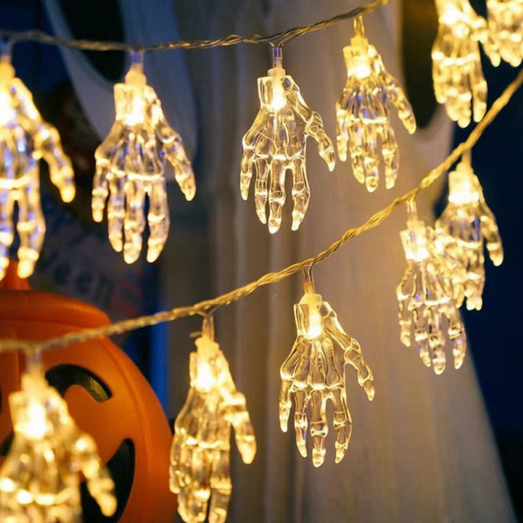 30LED 10Ft Enlarged Maples Leaves Fall Lights Battery Operated