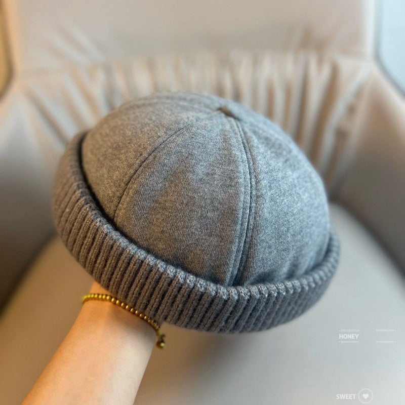 2026 Autumn-Winter Unisex Korean-Style Brimless Sailor Headwear - Yuppie Design Streetwear Hat