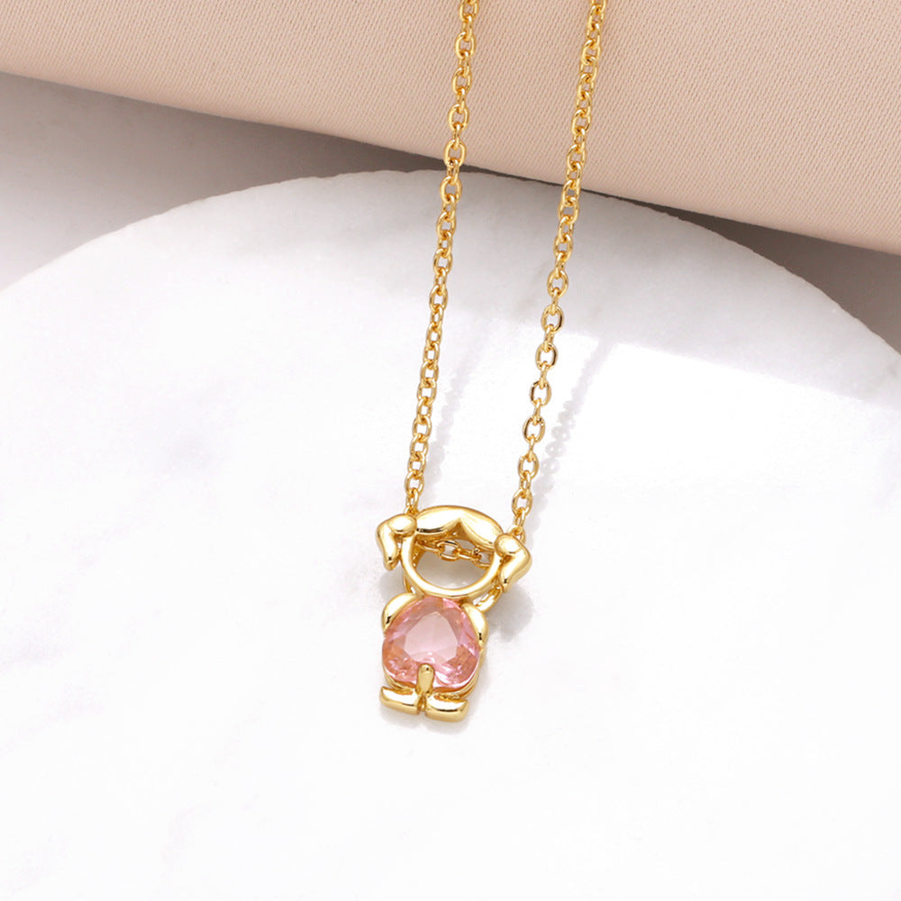 Personalized Mothers Necklace with Birthstone
