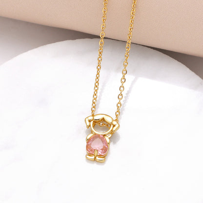 Personalized Mothers Necklace with Birthstone