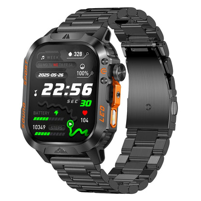 Multifunctional Wireless Smartwatch, Wearable Sporty Digital Watch
