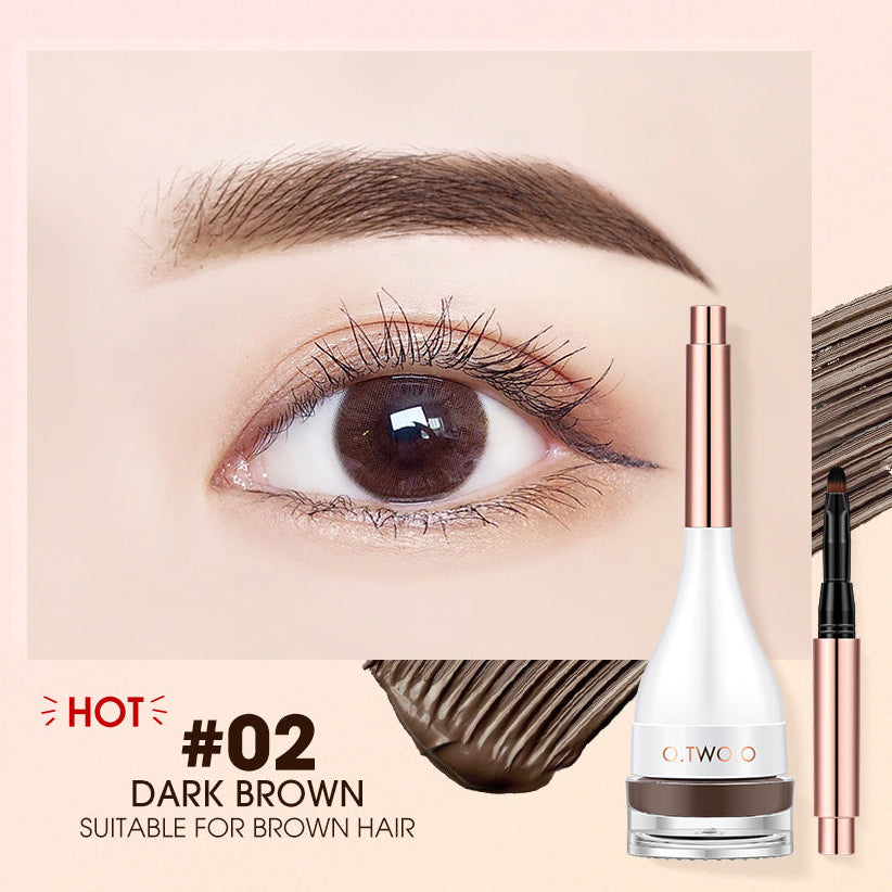 Cream Eyebrow Eye Brow Pomade Waterproof with Head Brush