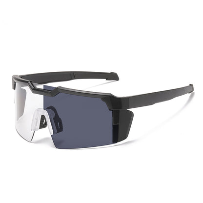 UV400 Photochromic Polarized Safety Glasses, Impact Resistant Transition Sunglasses