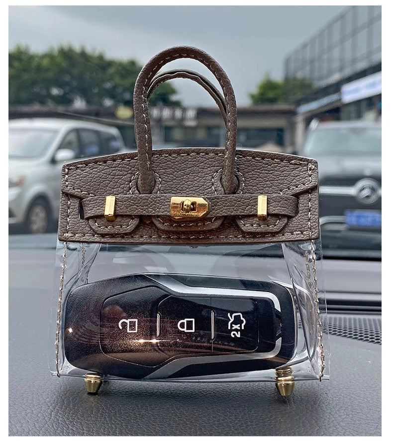Elegant Handbag-Like Key Fob Case & Small Wallet