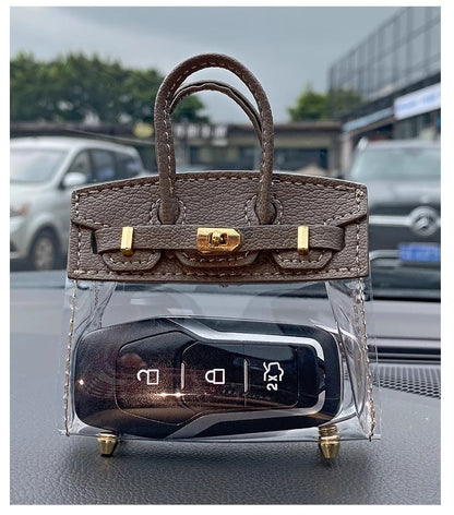 Elegant Handbag-Like Key Fob Case & Small Wallet