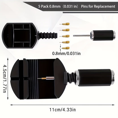 Watch Link Removal Tool Kit, Watch Band Strap Chain Pin Remover Repair Tool Kit