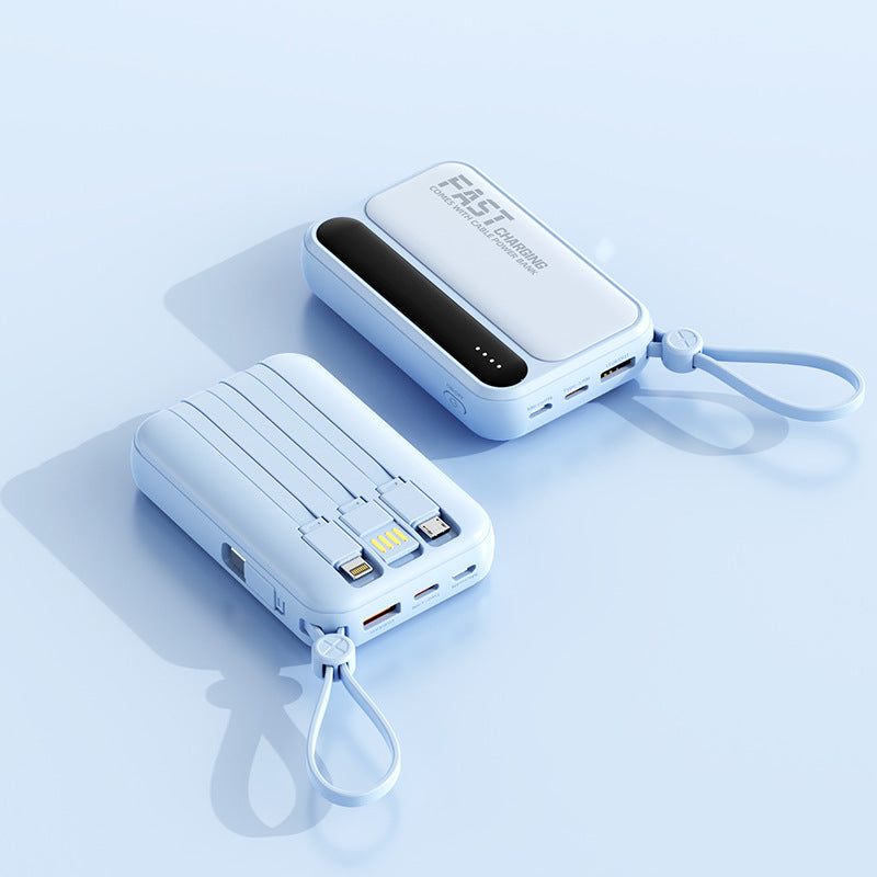 Built in 4 Cables Power Bank 4 In1 50000 nn Ah
