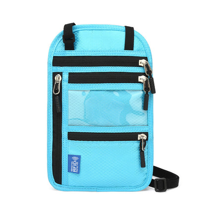 RFID Blocking Passport Holder, Multi-Passport Pouch, Easy to Conceal Travel Pouch