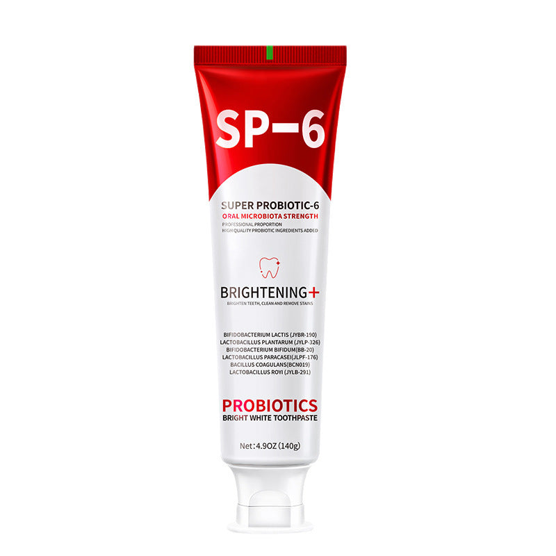 2Pcs SP-6 Probiotic Whitening Toothpaste with 6 Probiotics for Teeth Whitening/Brightening, Enamel-Safe