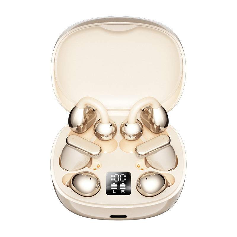 6-in-1 Smart Wireless Earbuds Open-Ear Clip-On & Mini Sleep Headphones