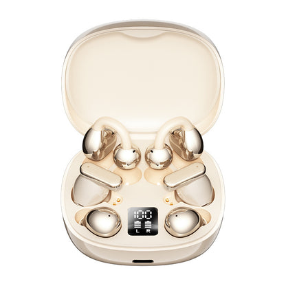 6-in-1 Smart Wireless Earbuds Open-Ear Clip-On & Mini Sleep Headphones