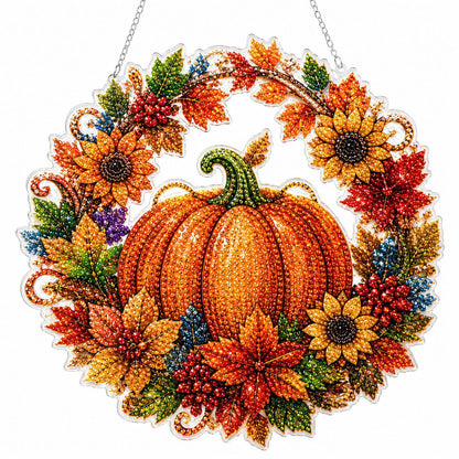 Halloween Witch Friendship Diamond Art Window Suncatcher - Halloween Pearl Art Kit