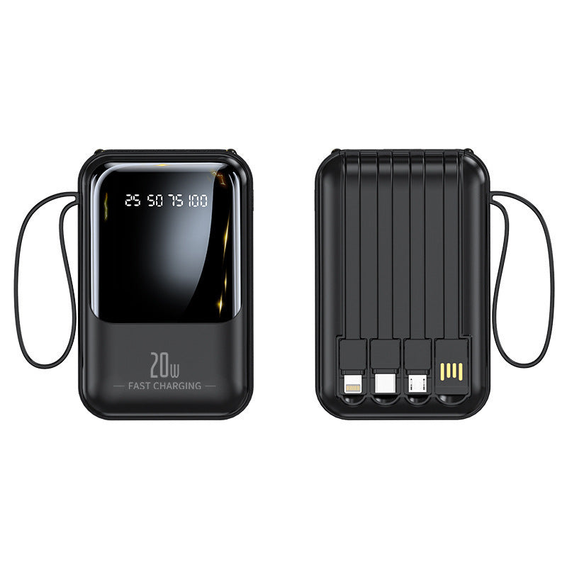 20000mAh 20W Fast Charging Portable Power Bank for Apple and Android Devices with Smart Digital Display