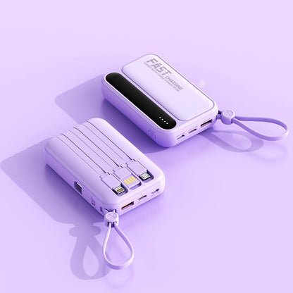 Built in 4 Cables Power Bank 4 In1 50000 nn Ah
