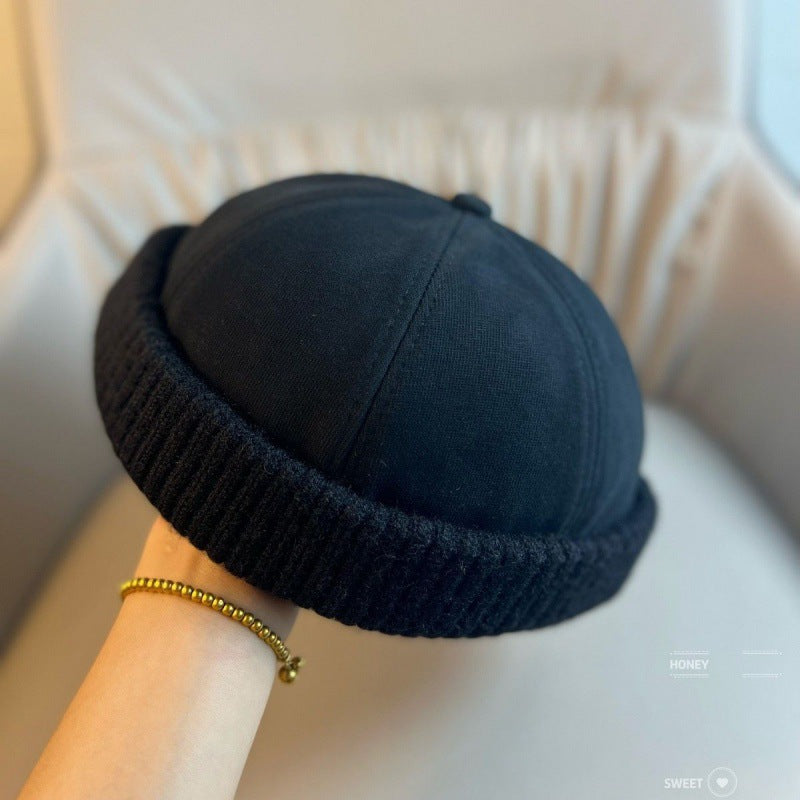 2026 Autumn-Winter Unisex Korean-Style Brimless Sailor Headwear - Yuppie Design Streetwear Hat