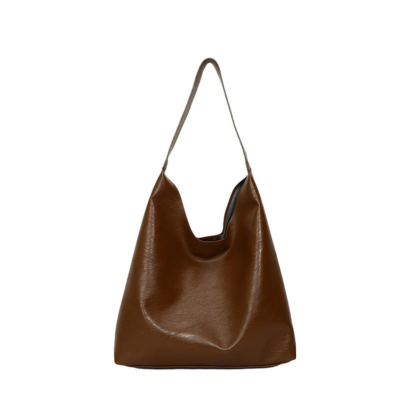 Stylish Women's Shoulder Bag – Minimalist, Spacious Underarm Tote