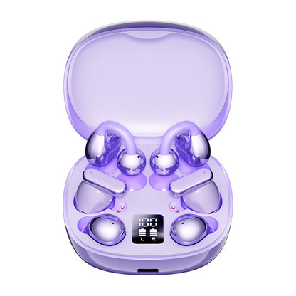 6-in-1 Smart Wireless Earbuds Open-Ear Clip-On & Mini Sleep Headphones