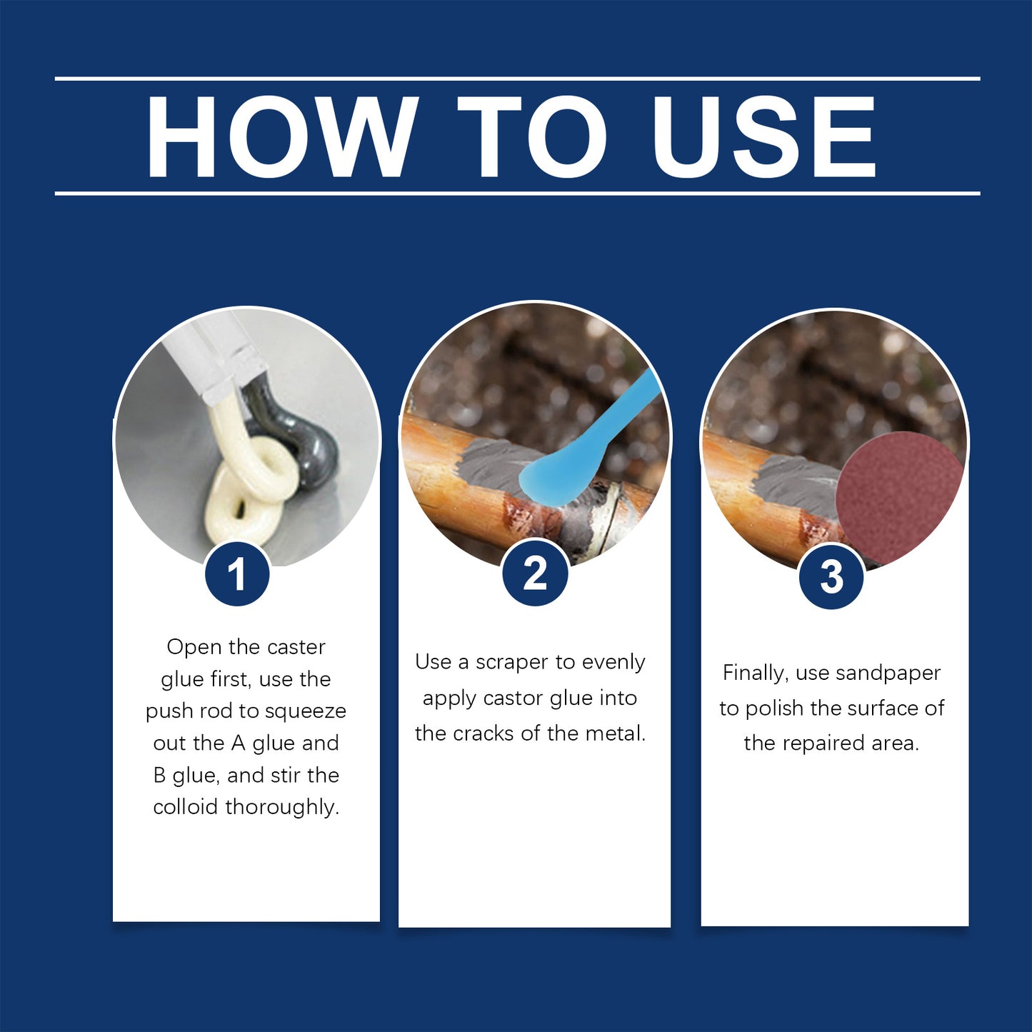 1Set Strong Foundry Glue for Metal, Metal Repair Glue, Super Glue for Metal