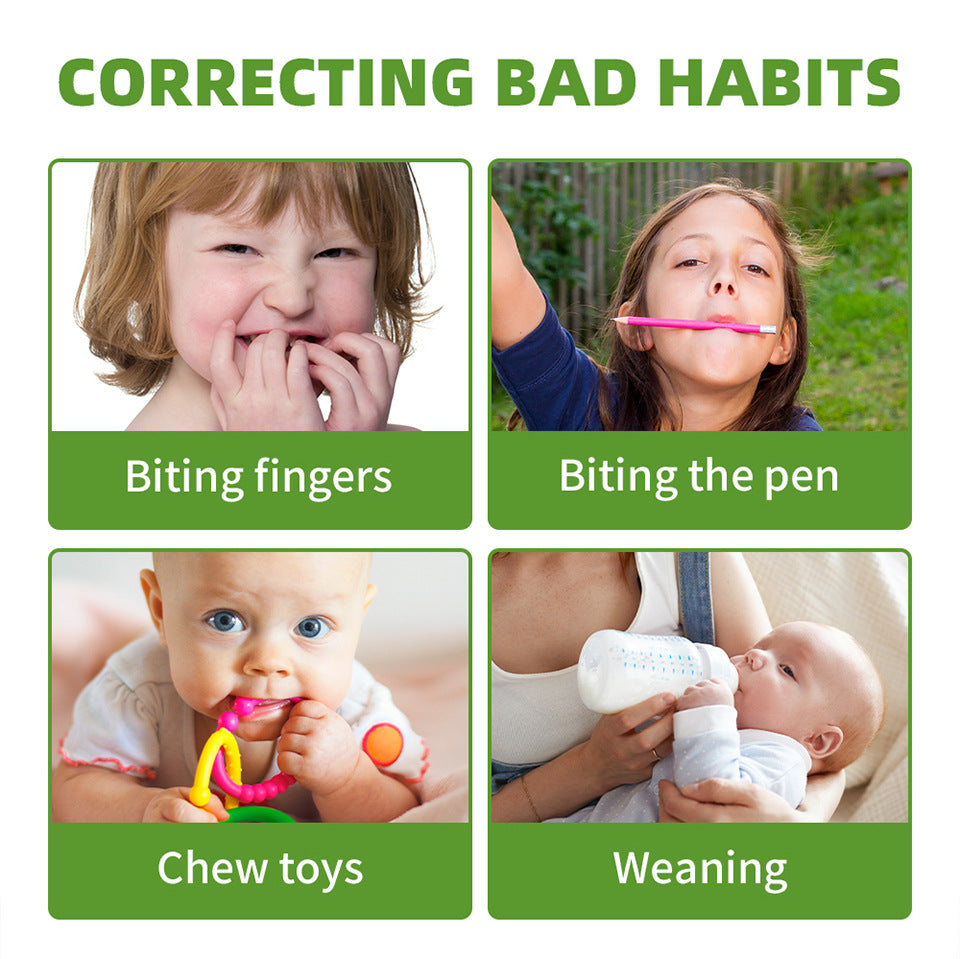 2Pcs Anti-Nail Biting Pen for Kids & Adults, Bitter Taste Nail Polish, 2-in-1 Nail Hardener & Daily Nail Care