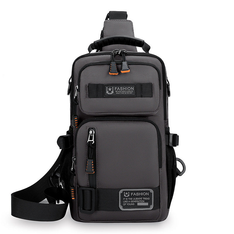 Crossbody Sling Backpack Sling Bag for Men Travel Hiking Chest Bag Daypack