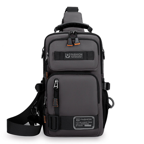 Crossbody Sling Backpack Sling Bag for Men Travel Hiking Chest Bag Daypack