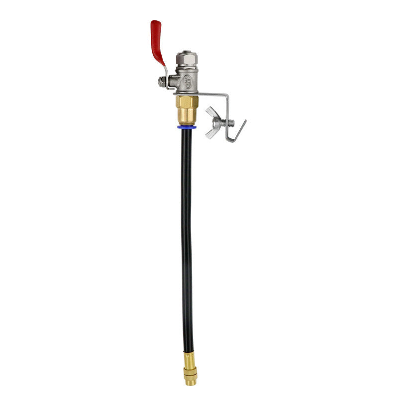 Dust Remover Water Spray for Angle Grinders - Flexible Aluminum Pipe, Efficient Dust Control