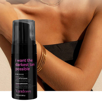 Ultra Dark Self Tanner Mousse | I Want The Darkest Tan Possible