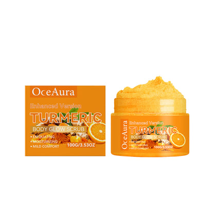 Turmeric Body Scrub Vitamin C Exfoliating Body Scrub With Collagen And Coconut Oil