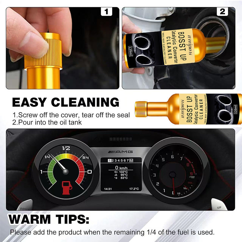 Catalytic Converter Cleaner, Boost Up Catalytic Convertor Cleaner, Pipe Carbon Removal