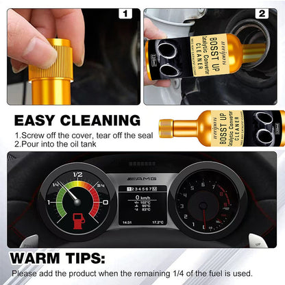 Catalytic Converter Cleaner, Boost Up Catalytic Convertor Cleaner, Pipe Carbon Removal