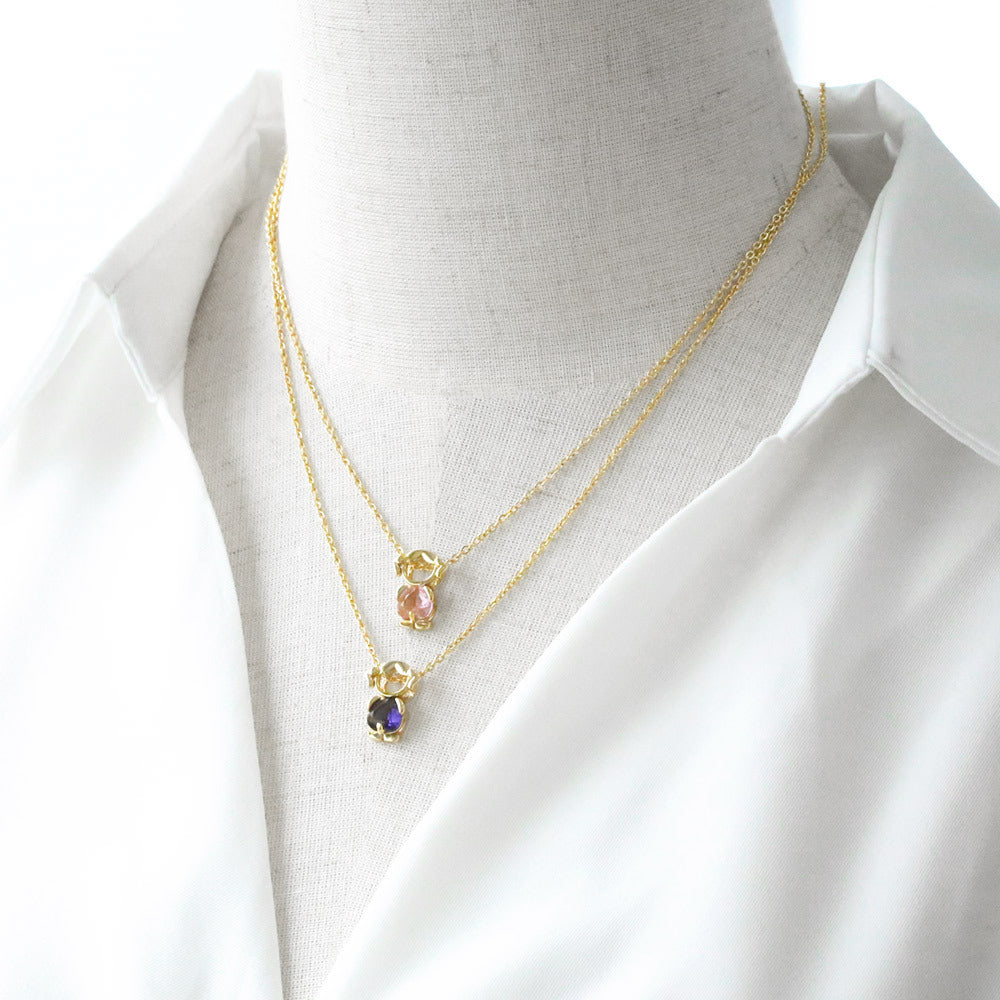 Personalized Mothers Necklace with Birthstone