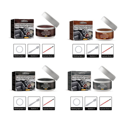 Furniture Leather Repair Kit – Repair and Revitalize Worn or Faded Leather