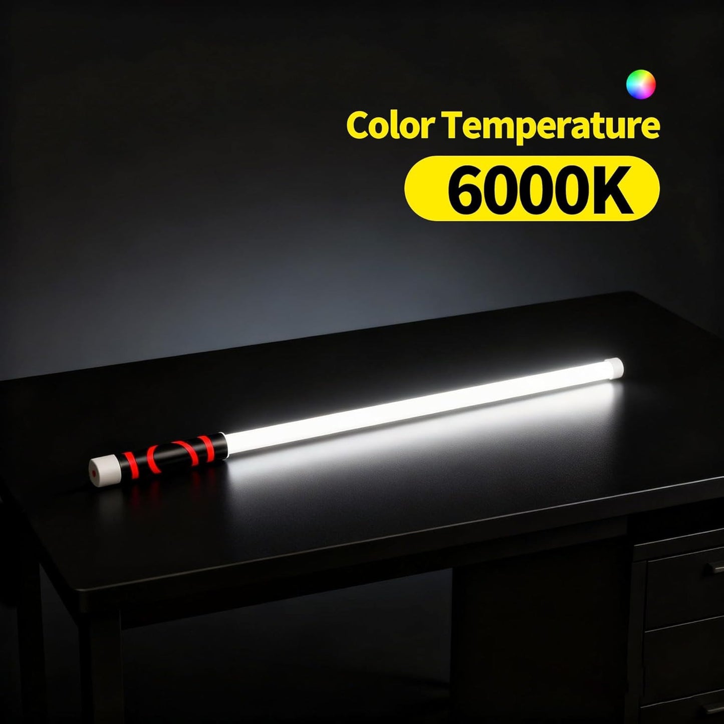 Flexible Linear Light Omnidirectional Flashlight