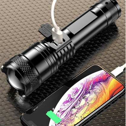 Rechargeable Flashlights High Lumens, 5Modes Super Bright Rechargeable
