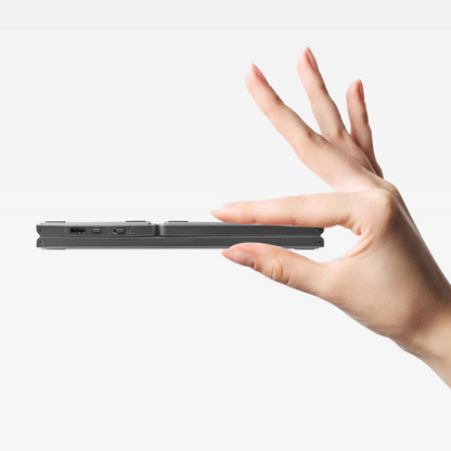 Foldable Bluetooth Keyboard with Touchpad, Ultra Slim Compact