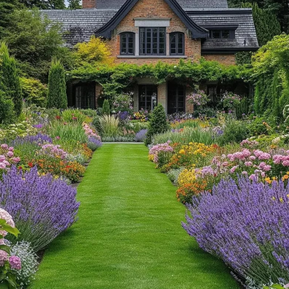Germinates in 7 Days — Evergreen, Low-Growing Lawn Seeds