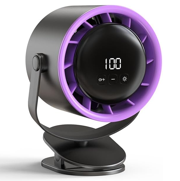 USB Rechargeable Mini Personal Rotate Cooling Fan