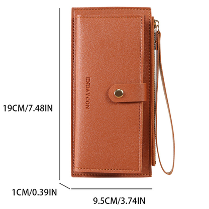 Coin Purse Long Card Bag Multifunctional Handheld Credit Holder Women's Wallet