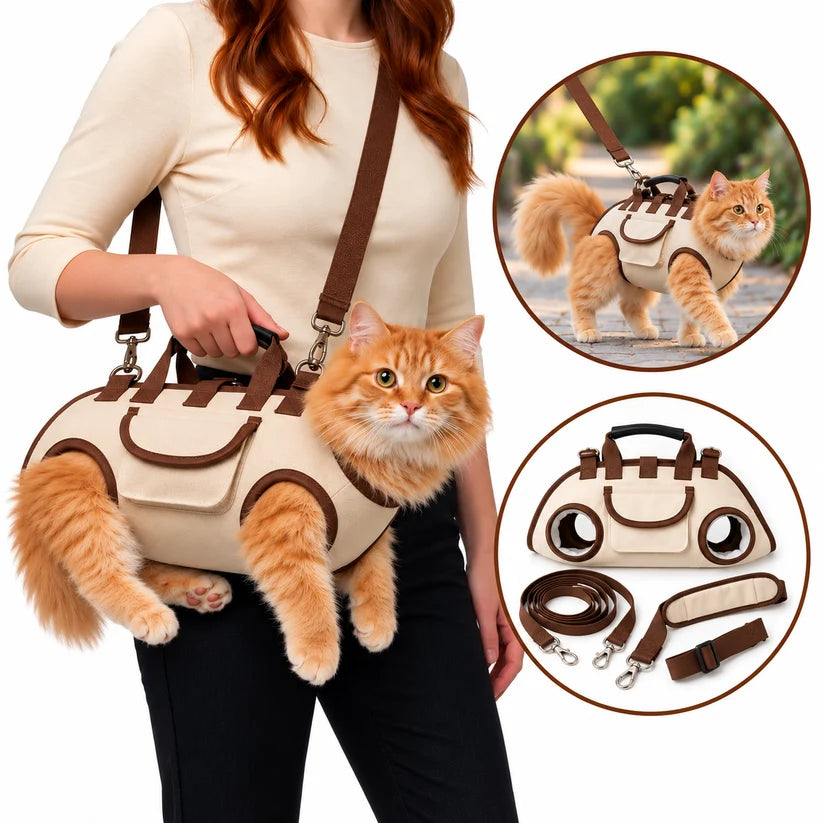 Portable Breathable Pet Carrier Purse, Puppy Tote for Dogs & Cats