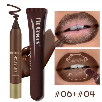 Fit Colors Matte Lip Liner & Moisturizing Lip Oil Set