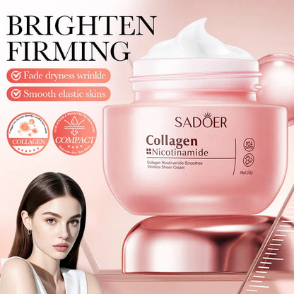 New Korean Collagen & Niacinamide Cream|Highly Effective Brightening & Firming|Deep Hydration