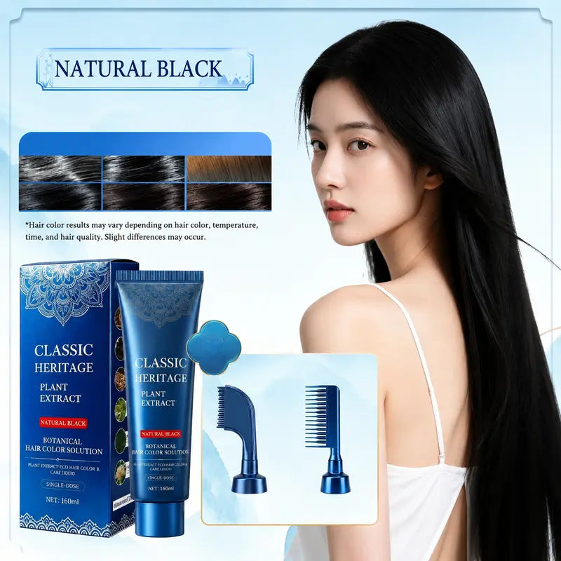 Dual-Comb Easy Hair Color Comb for Home Use