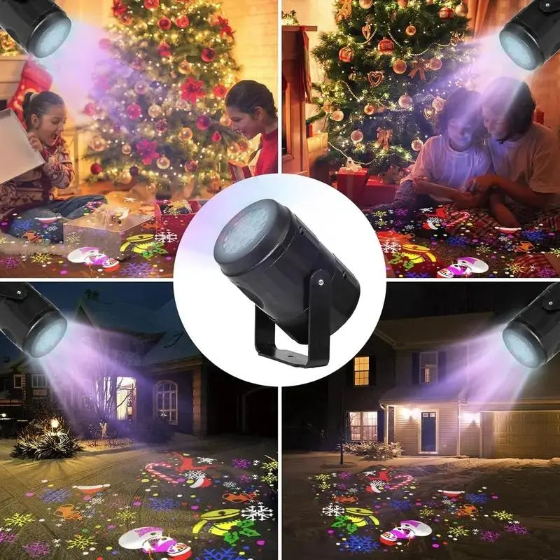 New 16-Pattern Christmas Projector Lights Outdoor/Indoor