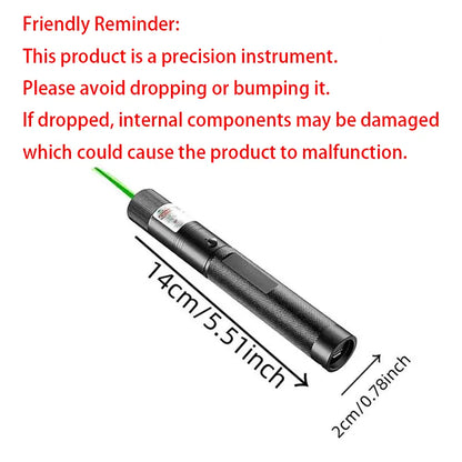 Rechargeable Green Laser Pointer/ Line Light Flashlight Long Distance Range