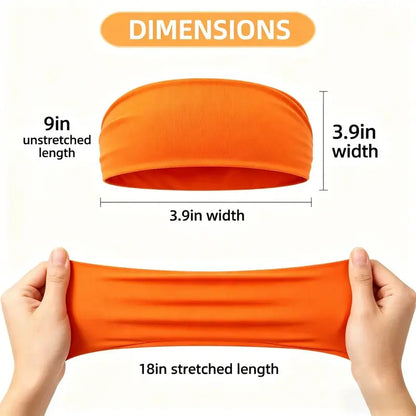 Women's Universal 12-Pack No-Slip Elastic Fashion Headband Set