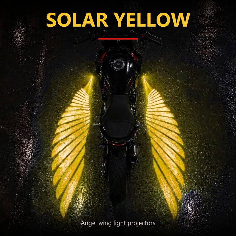 2Pcs Angel Wing Light Projectors for Motorcycles