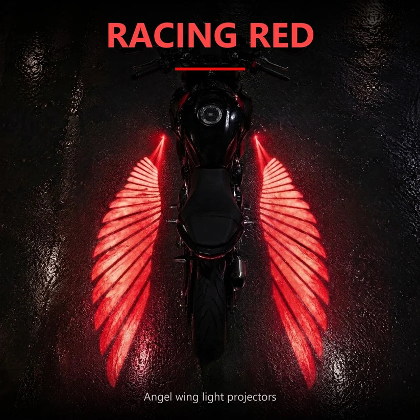 2Pcs Angel Wing Light Projectors for Motorcycles