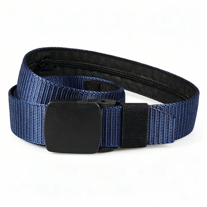 Money Belts for Travel for Men, Nylon Military Tactical Mens with Zinc Alloy Buckle, Security Money Belt