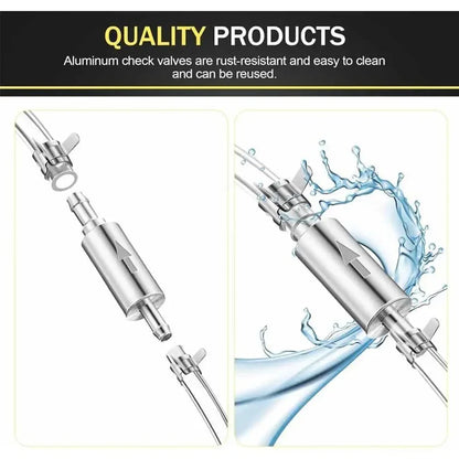 Brake Bleeder Tool One Way Check Valve Tube Bleeding Tool Kit